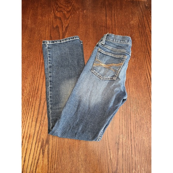Wrangler 20X Boys Youth Thick Stitch Cowboy Bootcut Western Jeans 12 Slim (A357) - Picture 2 of 6